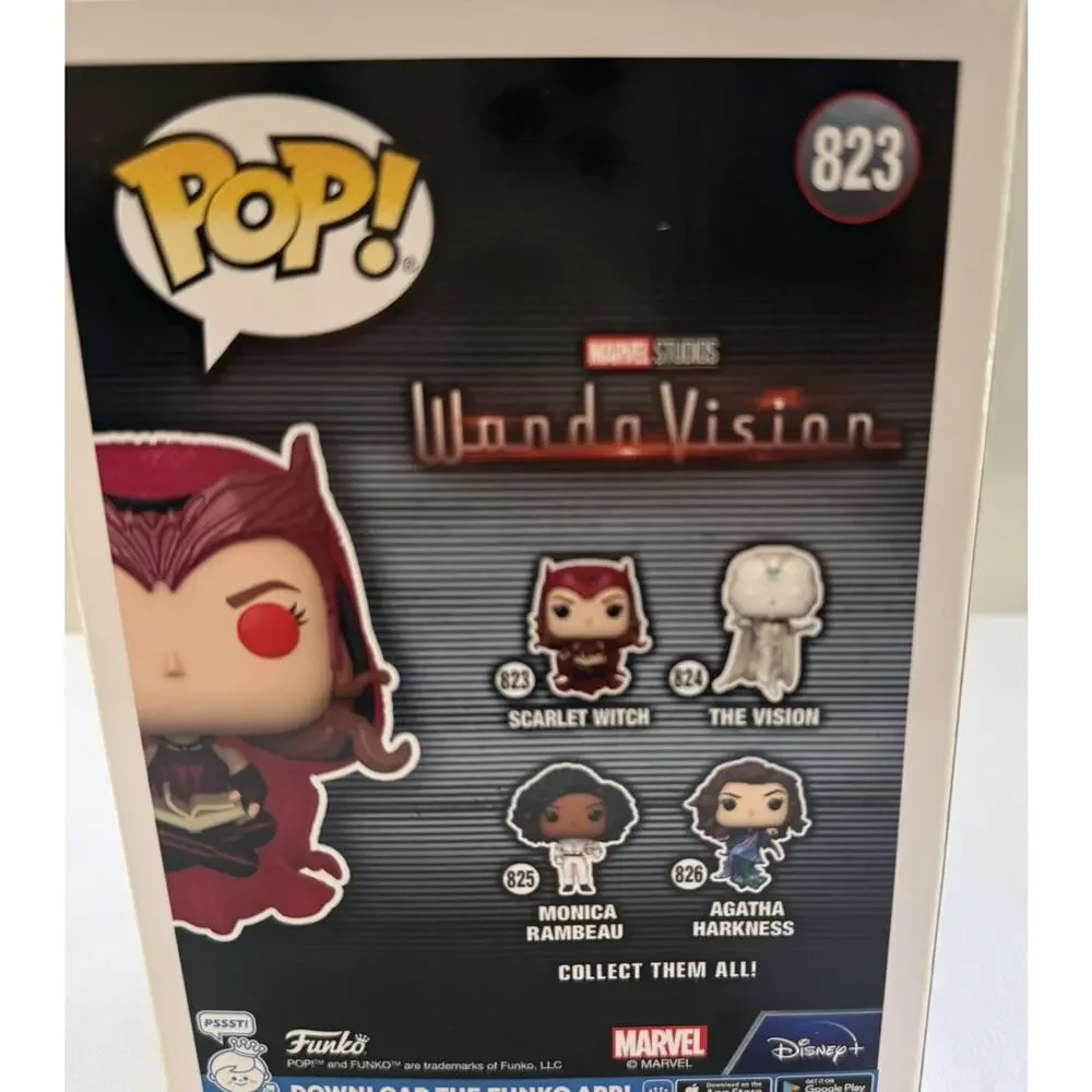 Funko POP! Scarlet Witch #823 (GITD Entertainment Earth Exclusive) Marvel Wanda